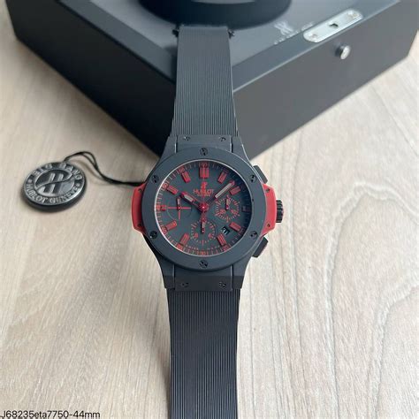 hublot preto e vermelho|Hublot Big Bang .